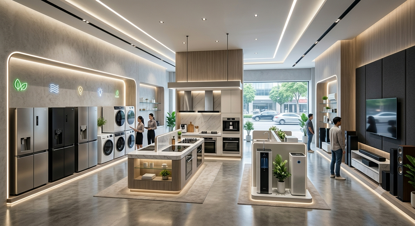 Lựa chọn kiểu dáng thiết kế và công nghệ tiết kiệm điện