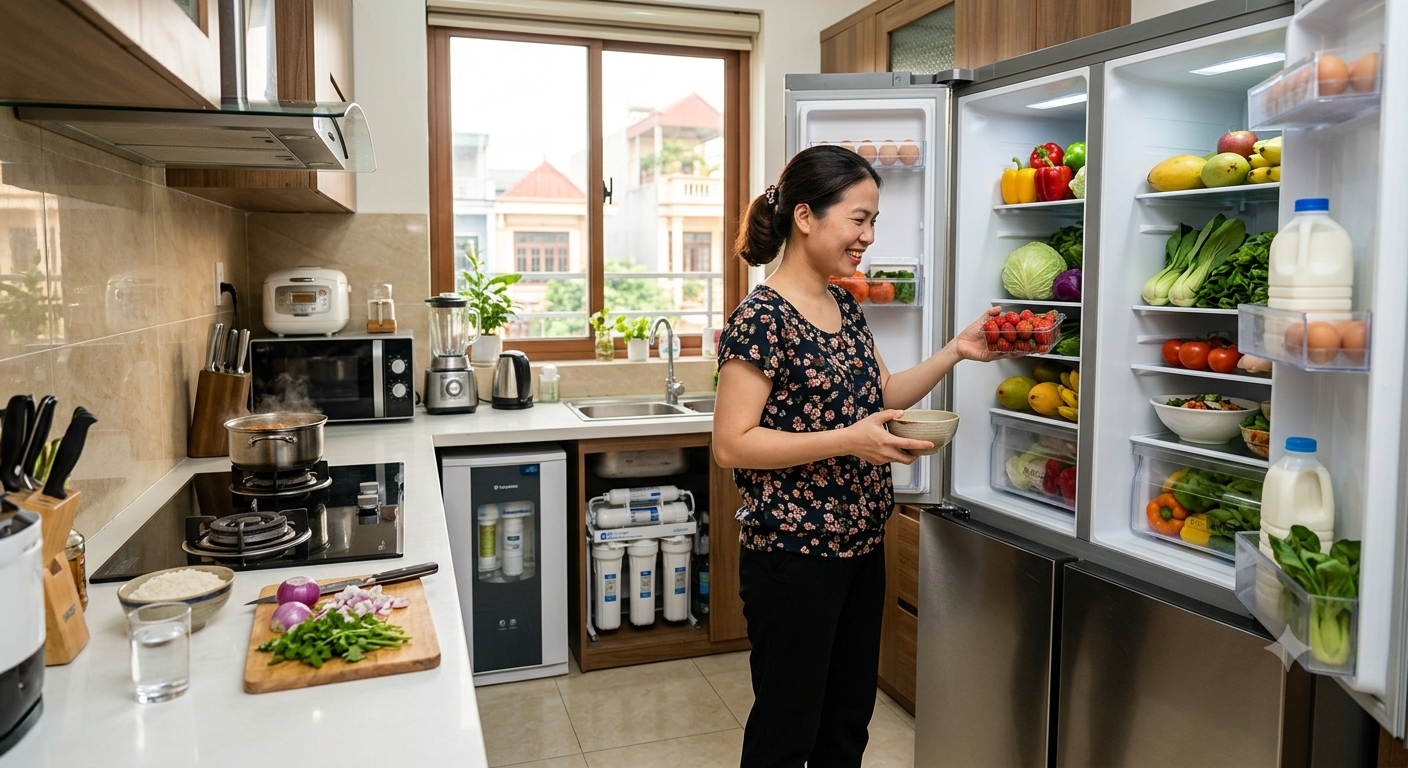 Hiệu quả bảo quản thực phẩm tươi ngon và trọn vị dinh dưỡng